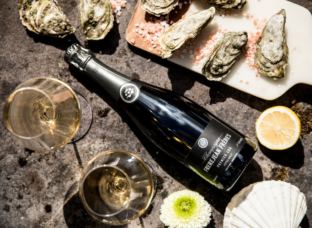 Champagne and Oysters